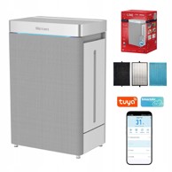 WEBBER AP9750 pametni AI WiFi pročišćivač zraka ovlaživač, 100 W, 57 m
