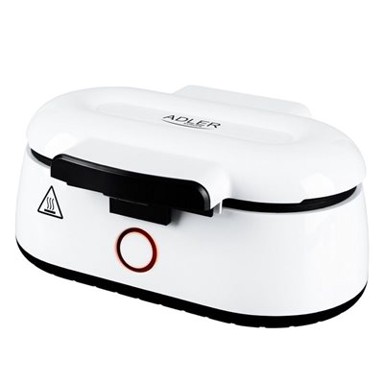ADLER Aparat za vafle AD3062, 1000 W, bijeli
