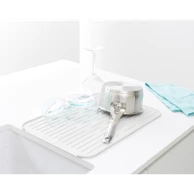 BRABANTIA Silikonska podloga za sušenje posuđa 117466, bijela