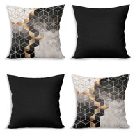 MINIMALIST CUSHION COVERS Jastučnice u setu od 4 kom 43x43 cm Optic 