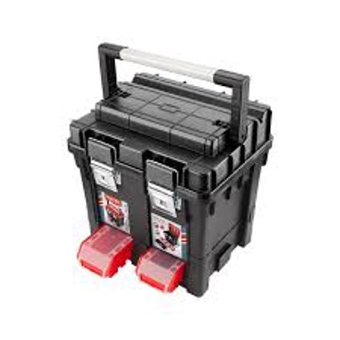 EXTOL PREMIUM Kovčeg za alat HD, 450×350×450 mm, AL ručka, metalne kopče