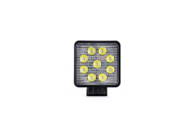 KAMAR LED lampa radna 110X40X135, 12/24V, kvadratna, 9XKAMAR LED, 1430 lumena, 24W, L0077