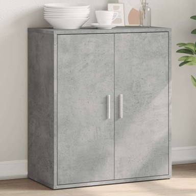 Komoda 60 x 31 x 70 cm, od konstruiranog drva, beton siva