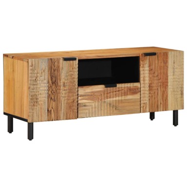 TV ormarić, 105 x 33.5 x 46 cm, čvrsto drvo, akacija
