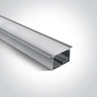 ONE LIGHT Alu profil ugradbeni+difuzor 65x40mm dm7910ar/al