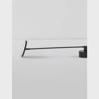 Zidna lampa Scope, LED, 18,8 W, 3000 K, 1781,4 lm, dimabilna, IP20, crna