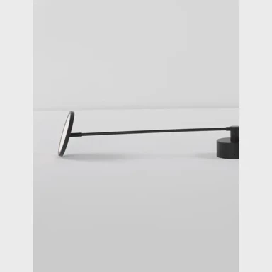 Zidna lampa Scope, LED, 18,8 W, 3000 K, 1781,4 lm, dimabilna, IP20, crna