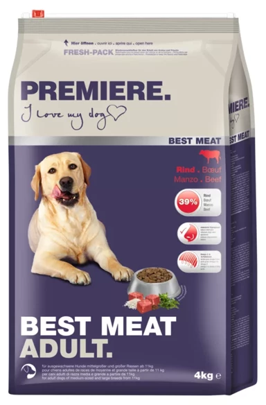 PREMIERE Hrana za pse Best Meat Adult govedina 4 kg