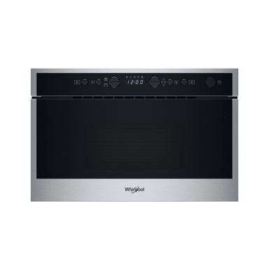 WHIRLPOOL Ugradbena kombinirana mikrovalna pećnica WMN464BX, 22 l, 750 W, crna/nehrđajući čelik