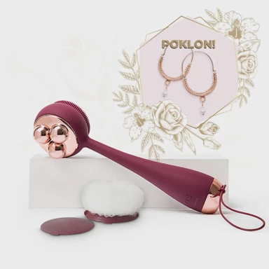 PMD Četka za tijelo Berry, Clean Body, bordo