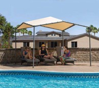 SHELTERLOGIC Vrtni paviljon Pacifica 1010, 317x317x271 cm, bež