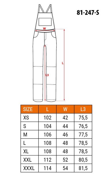 NEO TOOLS Radni kombinezon 81-247-S
