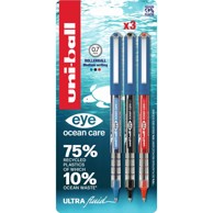 UNI Pak roler UB-150 Eye 0,5 crni/plavi/crveni 3/1