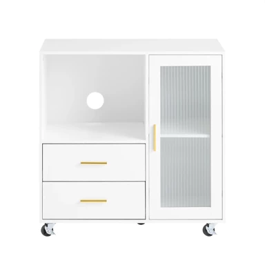 Uredski ormar s ladicama s kotačima 75 x 40 x 76 cm