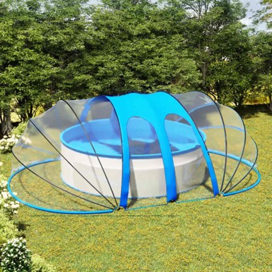 Bazenska kupola, ovalna, 620 x 410 x 210 cm
