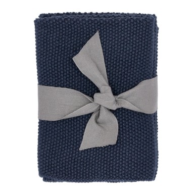 SÖDAHL Set od 3 tamnoplava pamučna ručnika , 30 x 30 cm