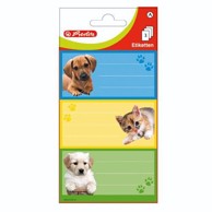 HERLITZ Naljepnice za ime ANIMALS 9/1