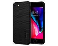 SPIGEN Maskica za iPhone SE (2022/2020)/8/7, Liquid Air, crna