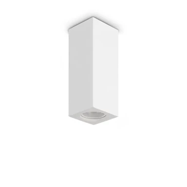 IDEAL LUX Stropna svjetiljka LOOK kvadratna PL1 D70 H200, GU10, gips