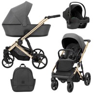 KUNERT Dječja kolica Arizo Premium Gold, boja 02 3u1 B