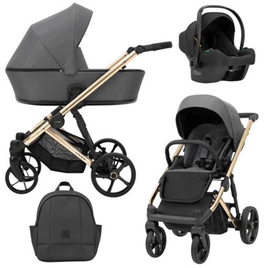 KUNERT Dječja kolica Arizo Premium Gold, boja 02 3u1 B