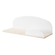 VIPACK Bijela/prirodna boja dječja polica u dekoru bora Kiddy 