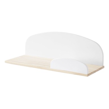 VIPACK Bijela/prirodna boja dječja polica u dekoru bora Kiddy