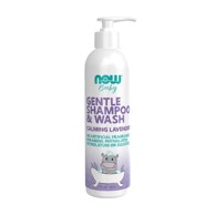 NOW Baby šampon i gel za tuširanje umirujuća lavanda, 237 ml