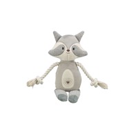 TRIXIE Igračka za pse, pliš rakun s užetom, 33 cm