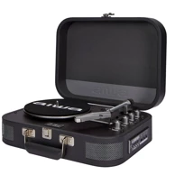AIWA Gramofon u vintage koferu VPX-1951/TN s Bluetoothom 5.0, USB snimanjem i zvučnicima