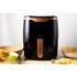 KLAUSBERG Airfryer 4,5 L 1400 W, crno-zlatni