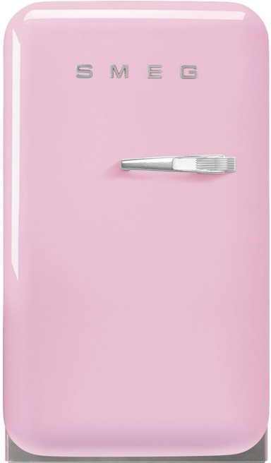 SMEG Mini hladnjak, FAB5LPK6, rozi