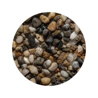 AQUA Šljunak, riječni, šareni, 6/10 mm, 2 kg