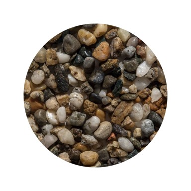 AQUA Šljunak, riječni, šareni, 6/10 mm, 2 kg