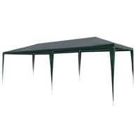 Šator za zabave, 3 x 6 m, PE, zeleni