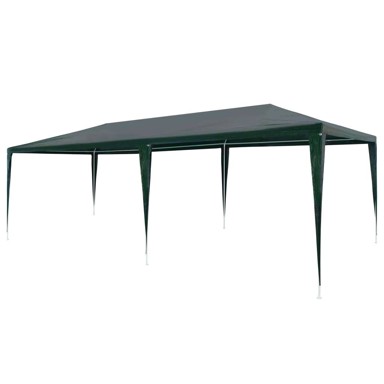 Šator za zabave, 3 x 6 m, PE, zeleni