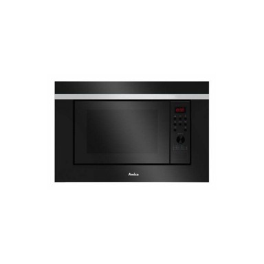 AMICA Ugradbena Mikrovalna pećnica AMG20BF, 20 l, 700 W, Grill, crna