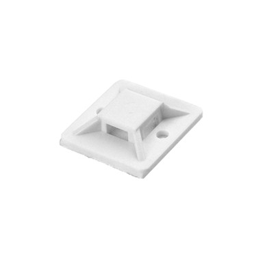 ORNO Samoljepljivi nosač za kabelske vezice 20 x 20 mm 50 kom, bijeli