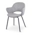 UNIQUE FURNITURE Svijetlo sive blagovaonske stolice u setu 2 kom Rowley 
