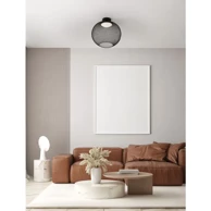 NOVA LUCE Plafonjera Kinetic NL9620155, LED 19 W, 3000 K, 593 lm, crna
