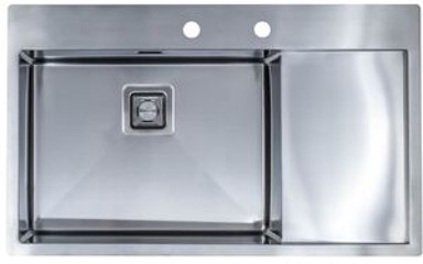 SINK SOLUTION Sudoper A Line Plus Plus 86x52 cm, lijevi, inox