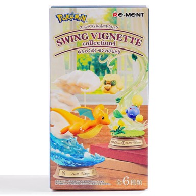 POKÉMON Kolekcionarska figura Swing Vignette Collection 4 Japanese Style Blind Box