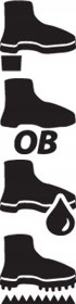 REIS Radne čizme Bryes-T-OB 40, crno žute