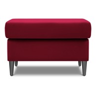 COSMOPOLITAN DESIGN VIENNA Crveni baršunast tabure Kyoto