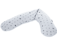 THERALINE Navlaka za trudnički jastuk Original, 100% pamuk, 190 cm, srca