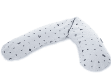 THERALINE Navlaka za trudnički jastuk Original, 100% pamuk, 190 cm, srca