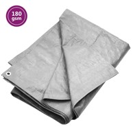 Cerada 180 g/m² HDPE 3 x 4 m, siva