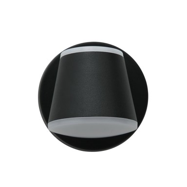 FEROTEHNA Zidna svjetiljka 4W+5W 820lm 4000K IP54, crna