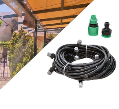 GEKO Vrtni raspršivač – vodootporna zavjesa, 10 m