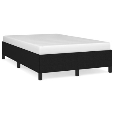 Okvir kreveta crni 120 x 190 cm od tkanine